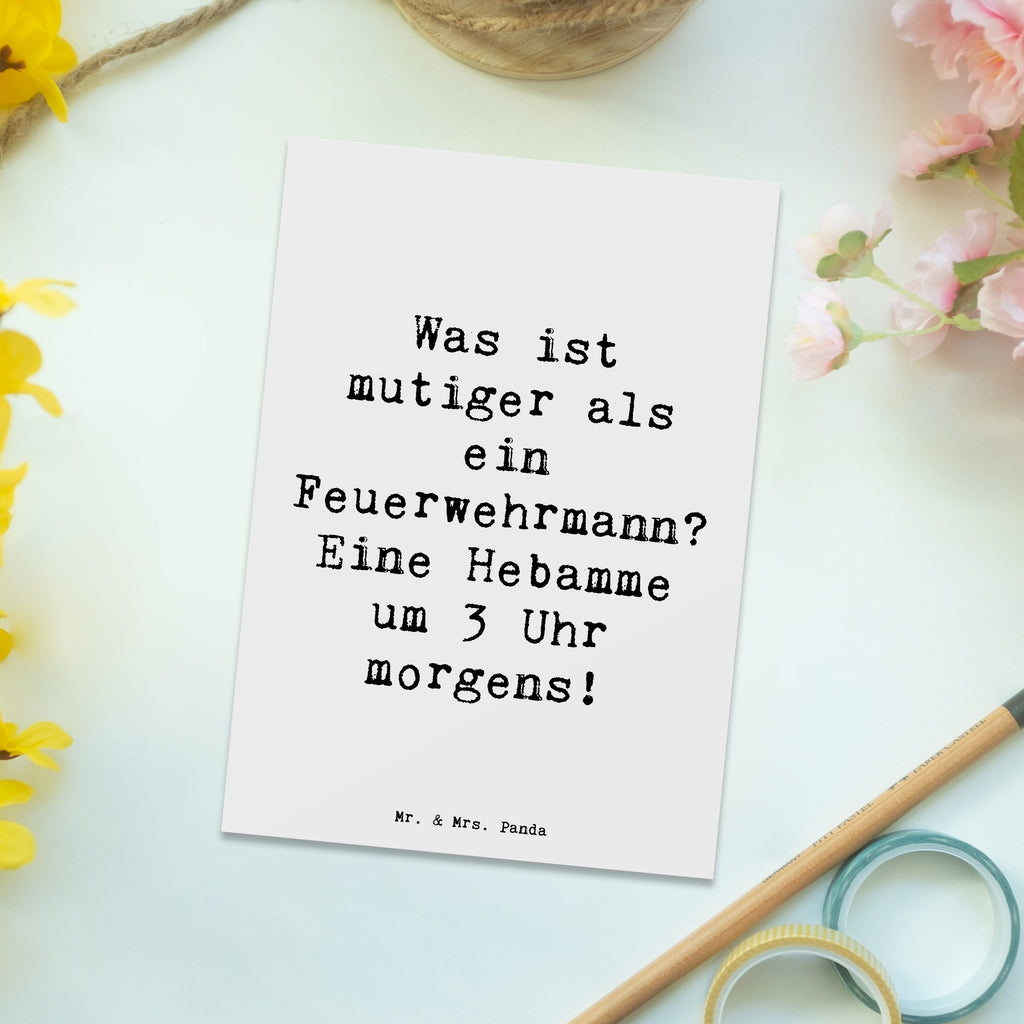 Postkarte Spruch Mutige Hebamme Postkarte, Karte, Geschenkkarte, Grußkarte, Einladung, Ansichtskarte, Geburtstagskarte, Einladungskarte, Dankeskarte, Ansichtskarten, Einladung Geburtstag, Einladungskarten Geburtstag, Beruf, Ausbildung, Jubiläum, Abschied, Rente, Kollege, Kollegin, Geschenk, Schenken, Arbeitskollege, Mitarbeiter, Firma, Danke, Dankeschön