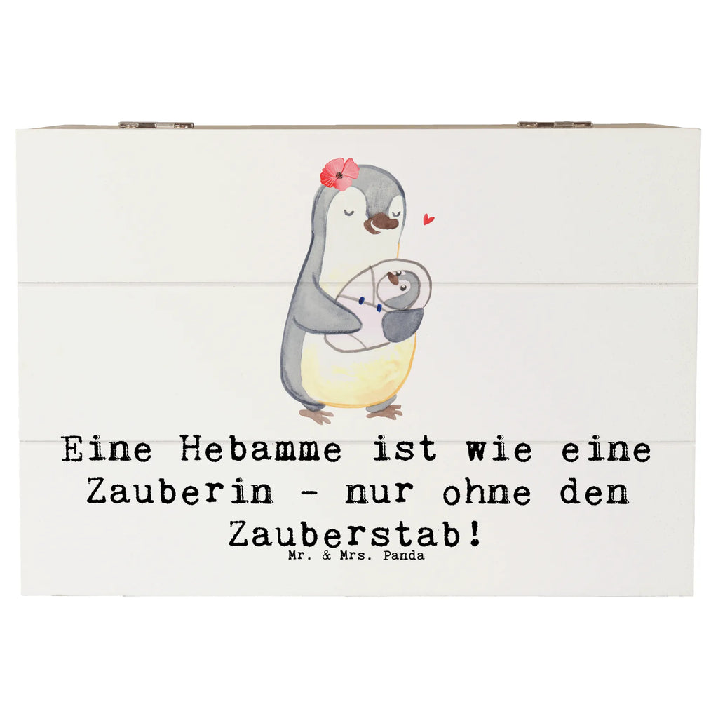 Holzkiste Hebamme Magie Holzkiste, Kiste, Schatzkiste, Truhe, Schatulle, XXL, Erinnerungsbox, Erinnerungskiste, Dekokiste, Aufbewahrungsbox, Geschenkbox, Geschenkdose, Beruf, Ausbildung, Jubiläum, Abschied, Rente, Kollege, Kollegin, Geschenk, Schenken, Arbeitskollege, Mitarbeiter, Firma, Danke, Dankeschön