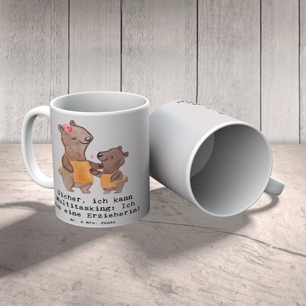 Tasse Erzieherin Multitasking Tasse, Kaffeetasse, Teetasse, Becher, Kaffeebecher, Teebecher, Keramiktasse, Porzellantasse, Büro Tasse, Geschenk Tasse, Tasse Sprüche, Tasse Motive, Kaffeetassen, Tasse bedrucken, Designer Tasse, Cappuccino Tassen, Schöne Teetassen, Beruf, Ausbildung, Jubiläum, Abschied, Rente, Kollege, Kollegin, Geschenk, Schenken, Arbeitskollege, Mitarbeiter, Firma, Danke, Dankeschön