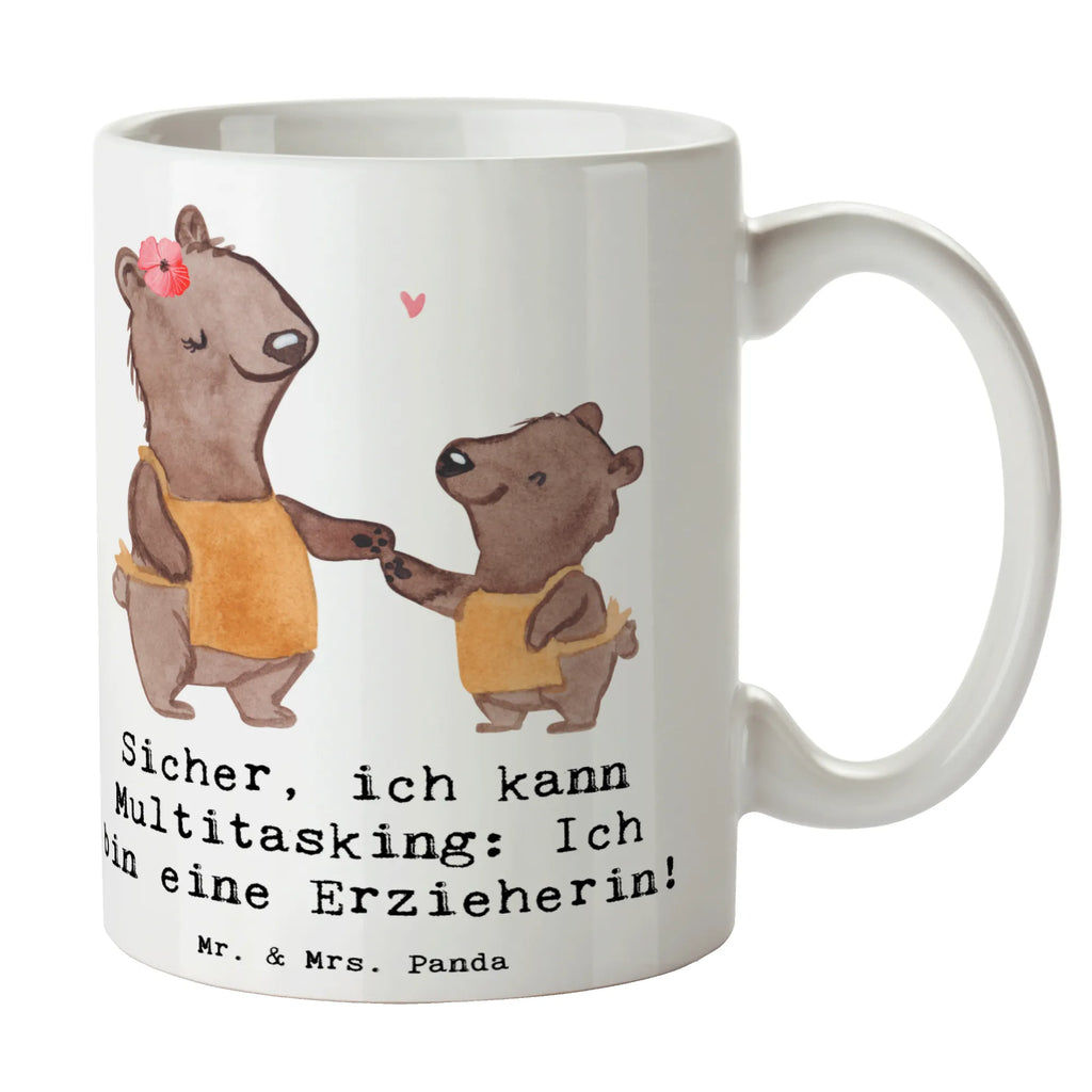 Tasse Erzieherin Multitasking Tasse, Kaffeetasse, Teetasse, Becher, Kaffeebecher, Teebecher, Keramiktasse, Porzellantasse, Büro Tasse, Geschenk Tasse, Tasse Sprüche, Tasse Motive, Kaffeetassen, Tasse bedrucken, Designer Tasse, Cappuccino Tassen, Schöne Teetassen, Beruf, Ausbildung, Jubiläum, Abschied, Rente, Kollege, Kollegin, Geschenk, Schenken, Arbeitskollege, Mitarbeiter, Firma, Danke, Dankeschön