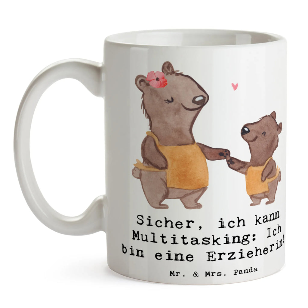 Tasse Erzieherin Multitasking Tasse, Kaffeetasse, Teetasse, Becher, Kaffeebecher, Teebecher, Keramiktasse, Porzellantasse, Büro Tasse, Geschenk Tasse, Tasse Sprüche, Tasse Motive, Kaffeetassen, Tasse bedrucken, Designer Tasse, Cappuccino Tassen, Schöne Teetassen, Beruf, Ausbildung, Jubiläum, Abschied, Rente, Kollege, Kollegin, Geschenk, Schenken, Arbeitskollege, Mitarbeiter, Firma, Danke, Dankeschön