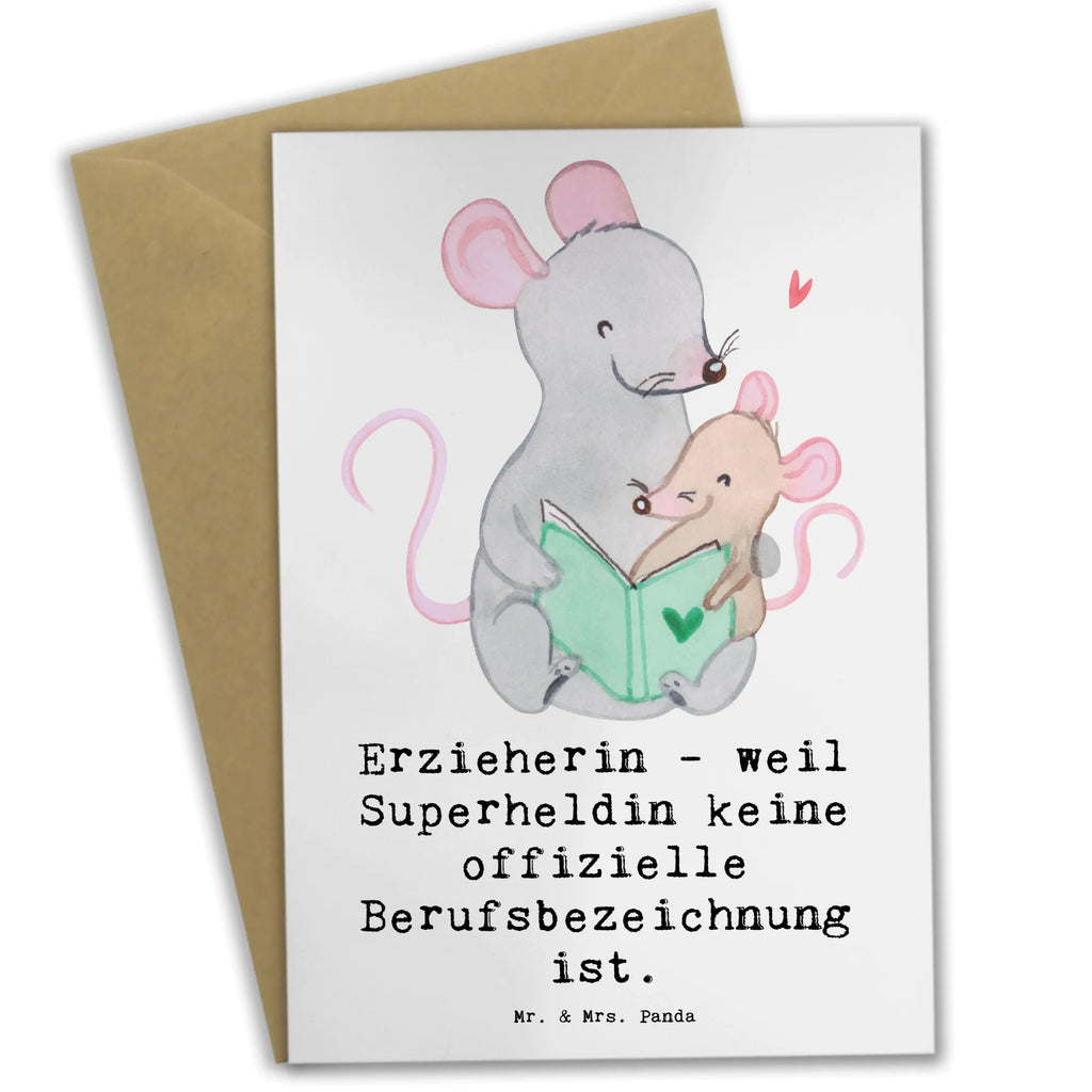 Grußkarte Erzieherin Superheldin Grußkarte, Klappkarte, Einladungskarte, Glückwunschkarte, Hochzeitskarte, Geburtstagskarte, Karte, Ansichtskarten, Beruf, Ausbildung, Jubiläum, Abschied, Rente, Kollege, Kollegin, Geschenk, Schenken, Arbeitskollege, Mitarbeiter, Firma, Danke, Dankeschön