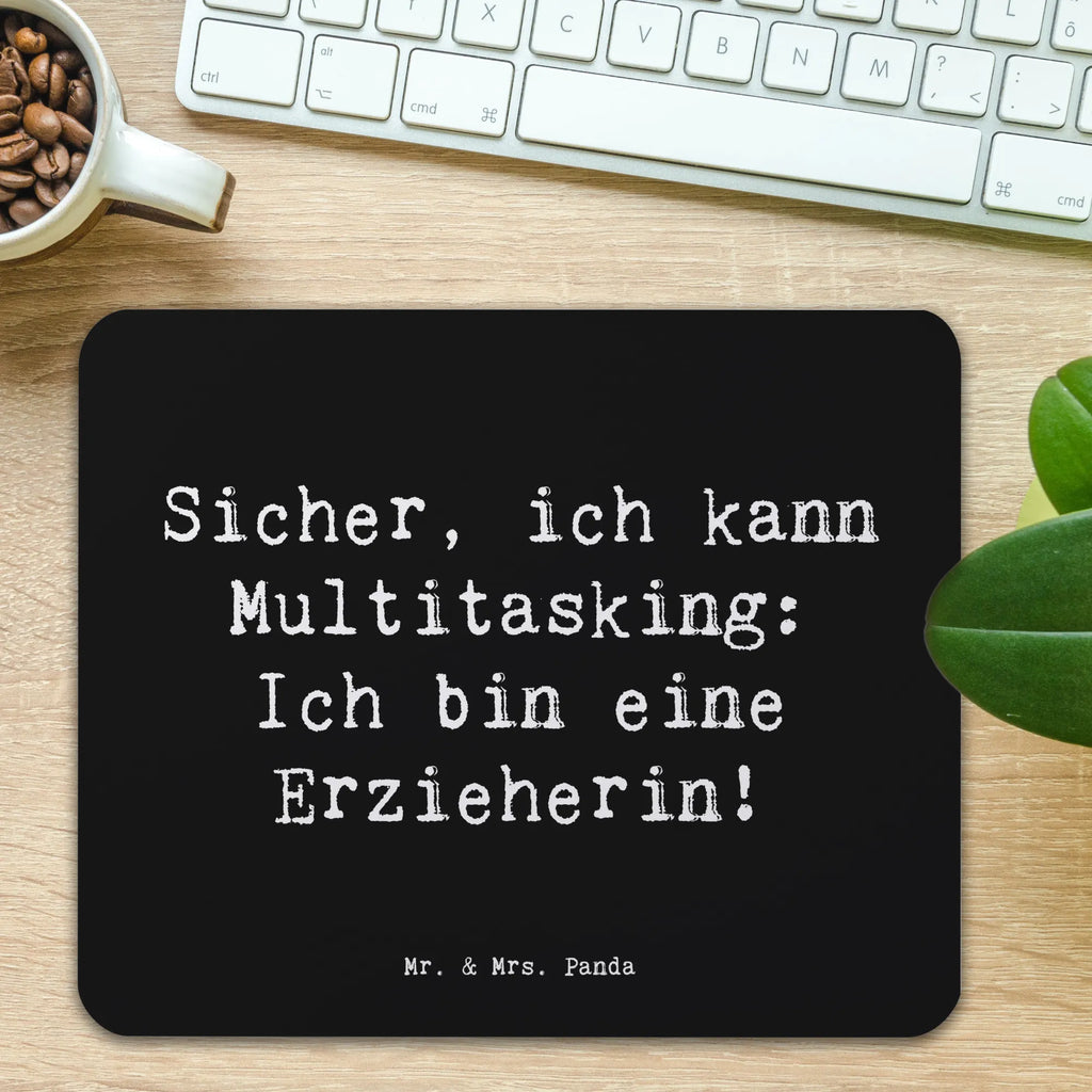 Mauspad Spruch Erzieherin Multitasking Mousepad, Computer zubehör, Büroausstattung, PC Zubehör, Arbeitszimmer, Mauspad, Einzigartiges Mauspad, Designer Mauspad, Mausunterlage, Mauspad Büro, Beruf, Ausbildung, Jubiläum, Abschied, Rente, Kollege, Kollegin, Geschenk, Schenken, Arbeitskollege, Mitarbeiter, Firma, Danke, Dankeschön