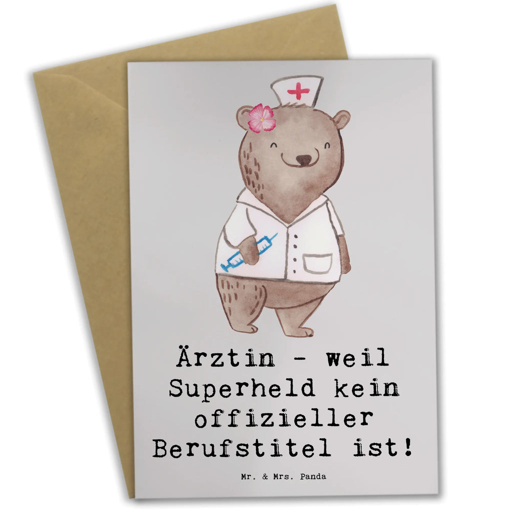 Grußkarte Ärztin Superheld Grußkarte, Klappkarte, Einladungskarte, Glückwunschkarte, Hochzeitskarte, Geburtstagskarte, Karte, Ansichtskarten, Beruf, Ausbildung, Jubiläum, Abschied, Rente, Kollege, Kollegin, Geschenk, Schenken, Arbeitskollege, Mitarbeiter, Firma, Danke, Dankeschön