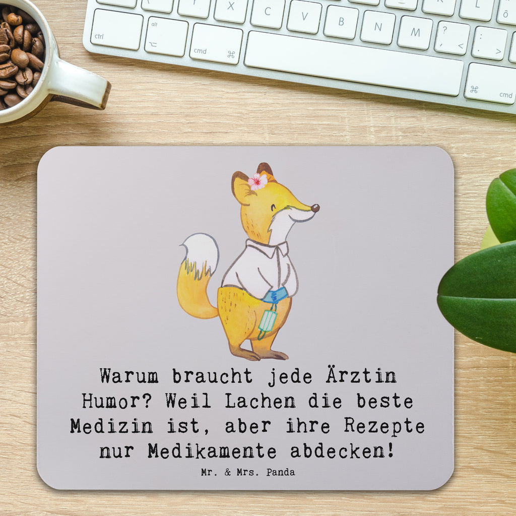 Mauspad Humorvolle Ärztin Mousepad, Computer zubehör, Büroausstattung, PC Zubehör, Arbeitszimmer, Mauspad, Einzigartiges Mauspad, Designer Mauspad, Mausunterlage, Mauspad Büro, Beruf, Ausbildung, Jubiläum, Abschied, Rente, Kollege, Kollegin, Geschenk, Schenken, Arbeitskollege, Mitarbeiter, Firma, Danke, Dankeschön