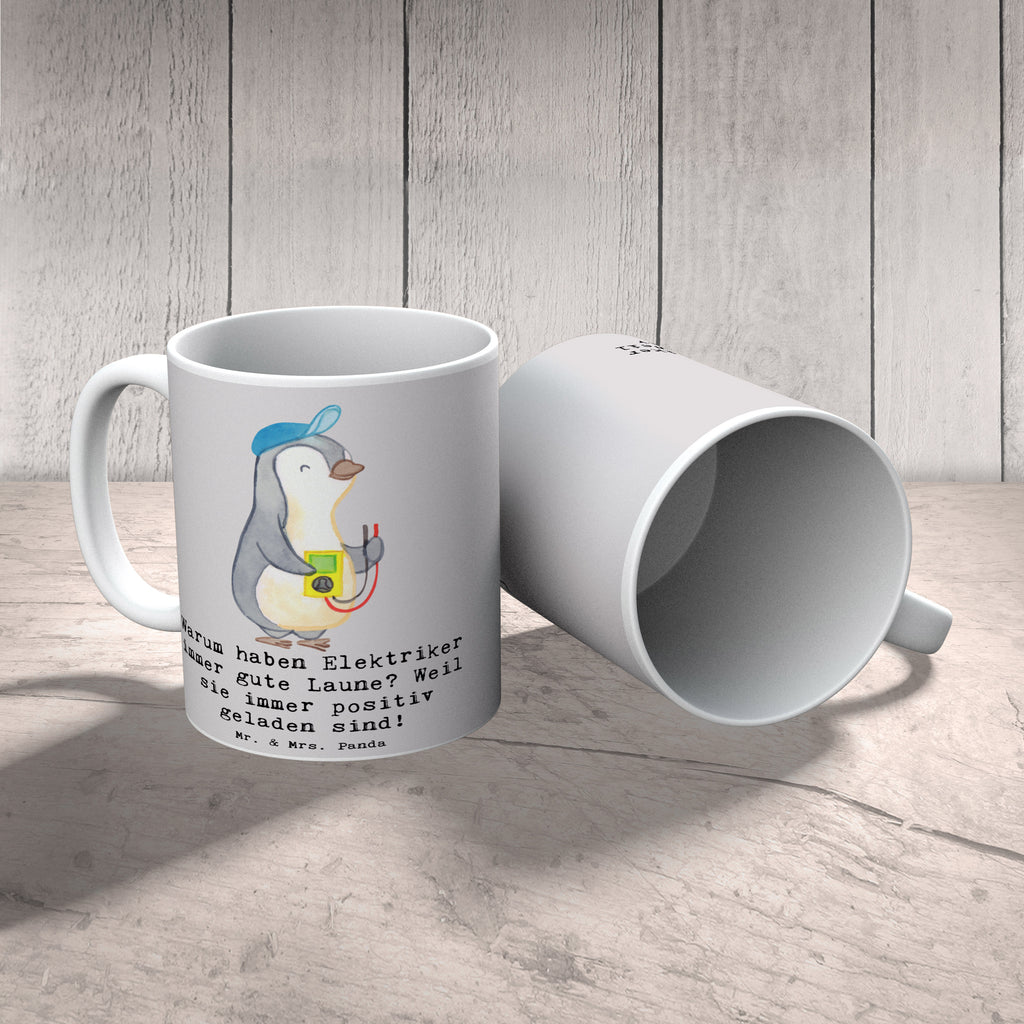 Tasse Positiver Elektriker Tasse, Kaffeetasse, Teetasse, Becher, Kaffeebecher, Teebecher, Keramiktasse, Porzellantasse, Büro Tasse, Geschenk Tasse, Tasse Sprüche, Tasse Motive, Kaffeetassen, Tasse bedrucken, Designer Tasse, Cappuccino Tassen, Schöne Teetassen, Beruf, Ausbildung, Jubiläum, Abschied, Rente, Kollege, Kollegin, Geschenk, Schenken, Arbeitskollege, Mitarbeiter, Firma, Danke, Dankeschön