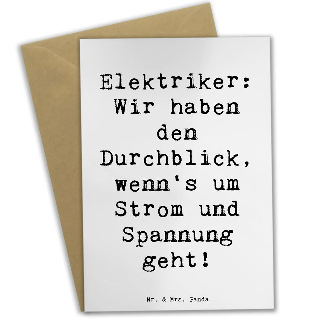 Grußkarte Spruch Elektriker Durchblick Grußkarte, Klappkarte, Einladungskarte, Glückwunschkarte, Hochzeitskarte, Geburtstagskarte, Karte, Ansichtskarten, Beruf, Ausbildung, Jubiläum, Abschied, Rente, Kollege, Kollegin, Geschenk, Schenken, Arbeitskollege, Mitarbeiter, Firma, Danke, Dankeschön