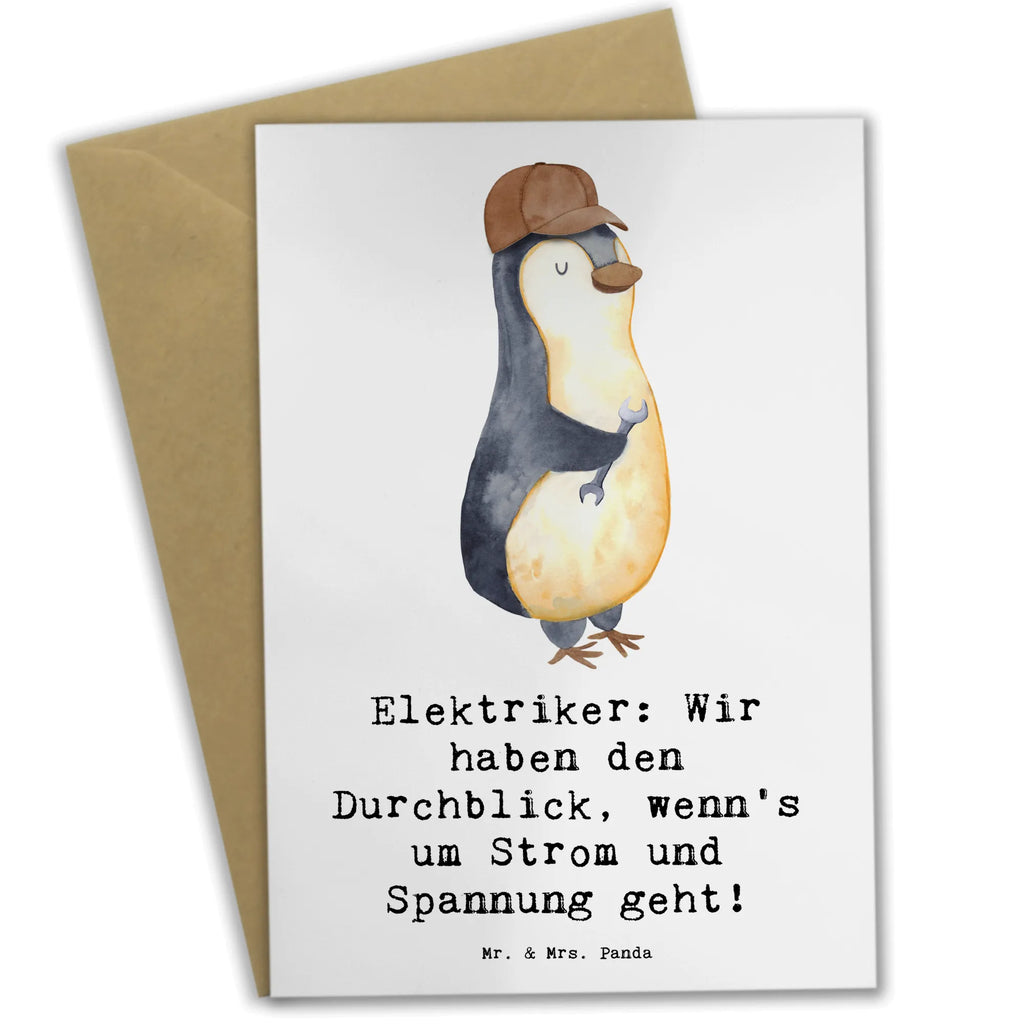 Grußkarte Elektriker Durchblick Grußkarte, Klappkarte, Einladungskarte, Glückwunschkarte, Hochzeitskarte, Geburtstagskarte, Karte, Ansichtskarten, Beruf, Ausbildung, Jubiläum, Abschied, Rente, Kollege, Kollegin, Geschenk, Schenken, Arbeitskollege, Mitarbeiter, Firma, Danke, Dankeschön