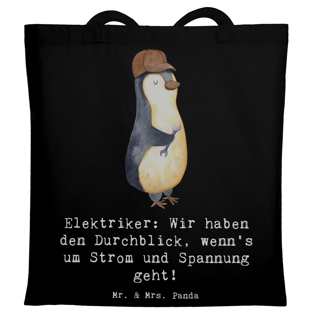 Tragetasche Elektriker Durchblick Beuteltasche, Beutel, Einkaufstasche, Jutebeutel, Stoffbeutel, Tasche, Shopper, Umhängetasche, Strandtasche, Schultertasche, Stofftasche, Tragetasche, Badetasche, Jutetasche, Einkaufstüte, Laptoptasche, Beruf, Ausbildung, Jubiläum, Abschied, Rente, Kollege, Kollegin, Geschenk, Schenken, Arbeitskollege, Mitarbeiter, Firma, Danke, Dankeschön