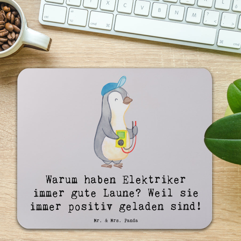 Mauspad Positiver Elektriker Mousepad, Computer zubehör, Büroausstattung, PC Zubehör, Arbeitszimmer, Mauspad, Einzigartiges Mauspad, Designer Mauspad, Mausunterlage, Mauspad Büro, Beruf, Ausbildung, Jubiläum, Abschied, Rente, Kollege, Kollegin, Geschenk, Schenken, Arbeitskollege, Mitarbeiter, Firma, Danke, Dankeschön