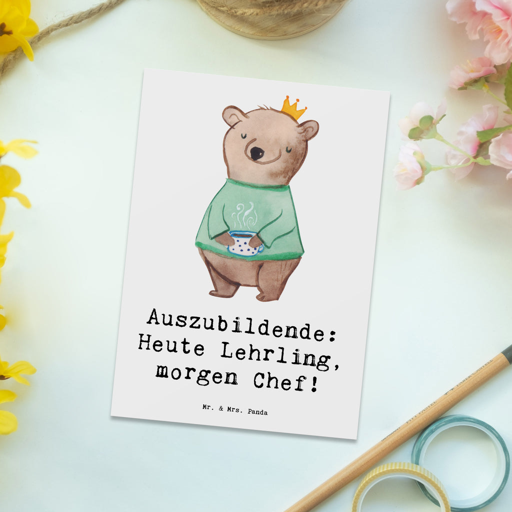 Postkarte Auszubildende Chef Postkarte, Karte, Geschenkkarte, Grußkarte, Einladung, Ansichtskarte, Geburtstagskarte, Einladungskarte, Dankeskarte, Ansichtskarten, Einladung Geburtstag, Einladungskarten Geburtstag, Beruf, Ausbildung, Jubiläum, Abschied, Rente, Kollege, Kollegin, Geschenk, Schenken, Arbeitskollege, Mitarbeiter, Firma, Danke, Dankeschön