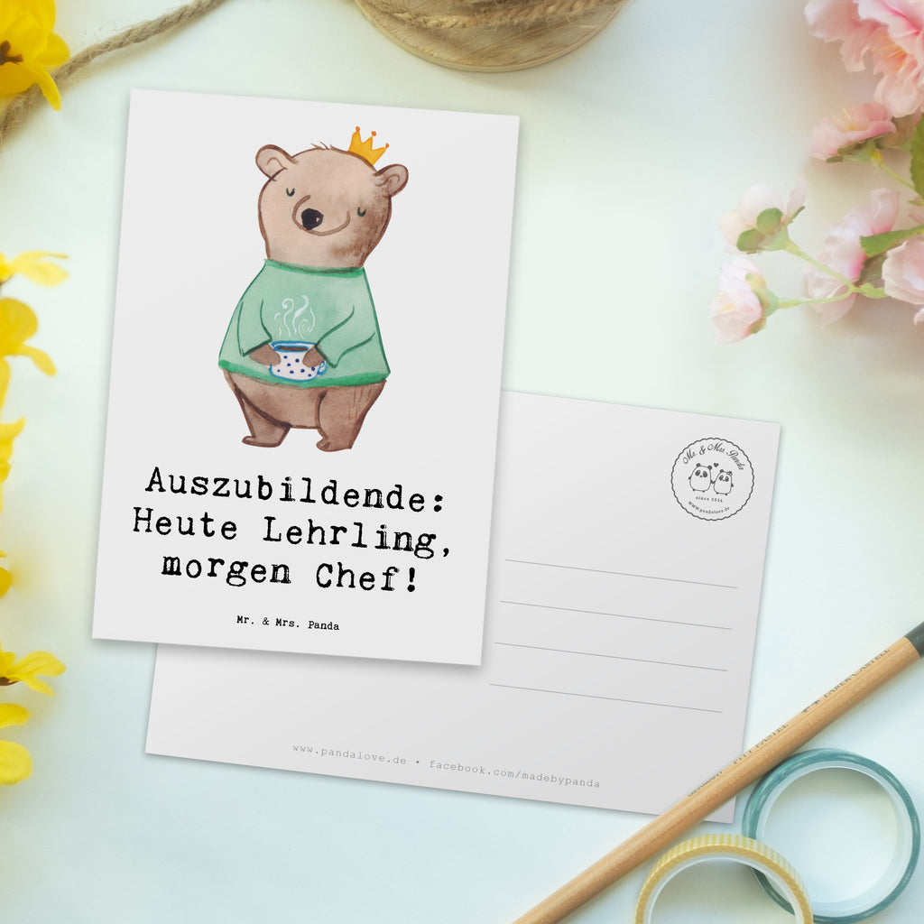 Postkarte Auszubildende Chef Postkarte, Karte, Geschenkkarte, Grußkarte, Einladung, Ansichtskarte, Geburtstagskarte, Einladungskarte, Dankeskarte, Ansichtskarten, Einladung Geburtstag, Einladungskarten Geburtstag, Beruf, Ausbildung, Jubiläum, Abschied, Rente, Kollege, Kollegin, Geschenk, Schenken, Arbeitskollege, Mitarbeiter, Firma, Danke, Dankeschön