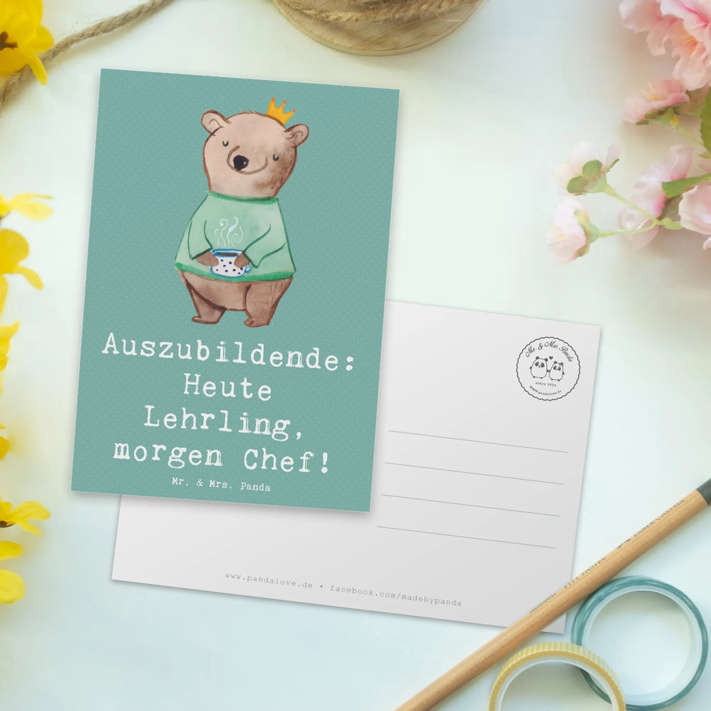 Postkarte Auszubildende Chef Postkarte, Karte, Geschenkkarte, Grußkarte, Einladung, Ansichtskarte, Geburtstagskarte, Einladungskarte, Dankeskarte, Ansichtskarten, Einladung Geburtstag, Einladungskarten Geburtstag, Beruf, Ausbildung, Jubiläum, Abschied, Rente, Kollege, Kollegin, Geschenk, Schenken, Arbeitskollege, Mitarbeiter, Firma, Danke, Dankeschön