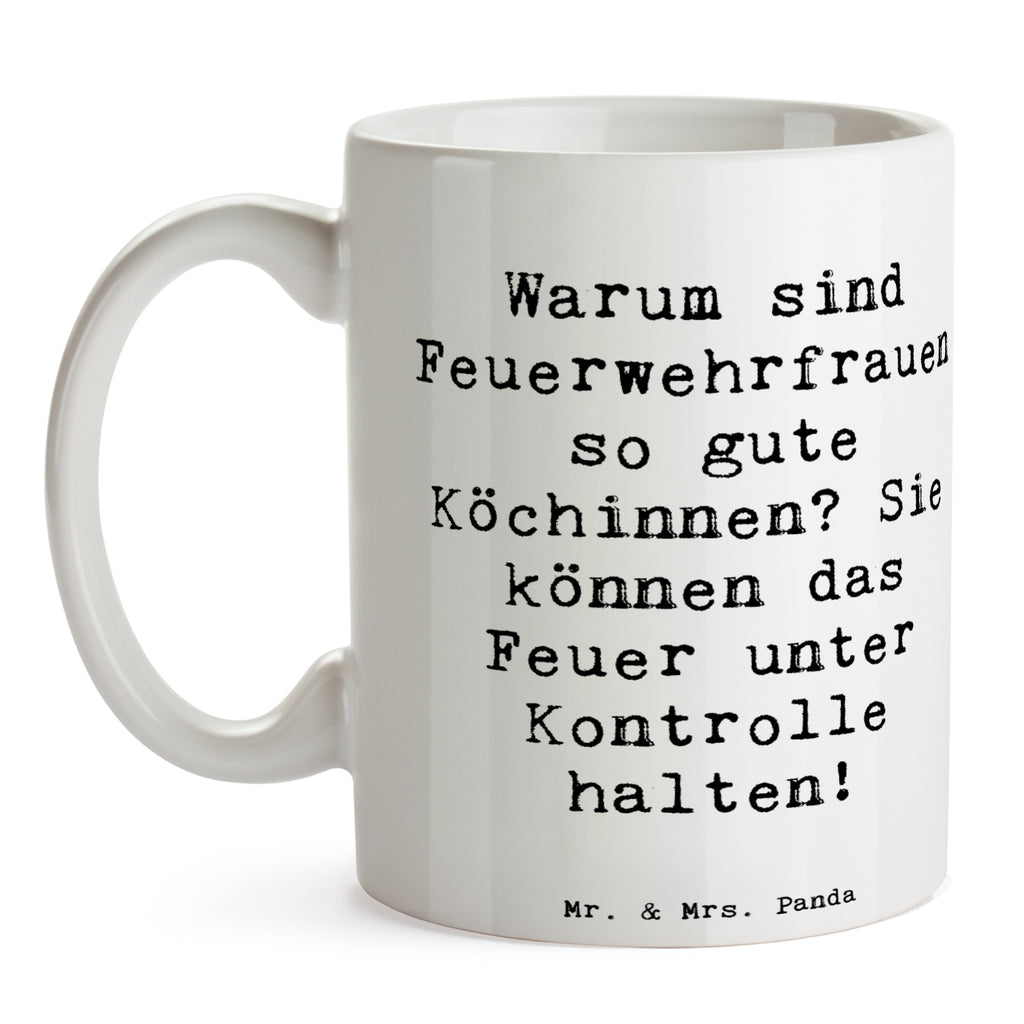 Tasse Spruch Feuerwehrfrau Köchin Tasse, Kaffeetasse, Teetasse, Becher, Kaffeebecher, Teebecher, Keramiktasse, Porzellantasse, Büro Tasse, Geschenk Tasse, Tasse Sprüche, Tasse Motive, Kaffeetassen, Tasse bedrucken, Designer Tasse, Cappuccino Tassen, Schöne Teetassen, Beruf, Ausbildung, Jubiläum, Abschied, Rente, Kollege, Kollegin, Geschenk, Schenken, Arbeitskollege, Mitarbeiter, Firma, Danke, Dankeschön