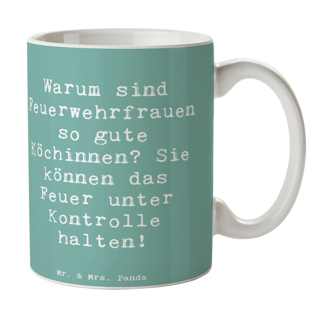 Tasse Spruch Feuerwehrfrau Köchin Tasse, Kaffeetasse, Teetasse, Becher, Kaffeebecher, Teebecher, Keramiktasse, Porzellantasse, Büro Tasse, Geschenk Tasse, Tasse Sprüche, Tasse Motive, Kaffeetassen, Tasse bedrucken, Designer Tasse, Cappuccino Tassen, Schöne Teetassen, Beruf, Ausbildung, Jubiläum, Abschied, Rente, Kollege, Kollegin, Geschenk, Schenken, Arbeitskollege, Mitarbeiter, Firma, Danke, Dankeschön