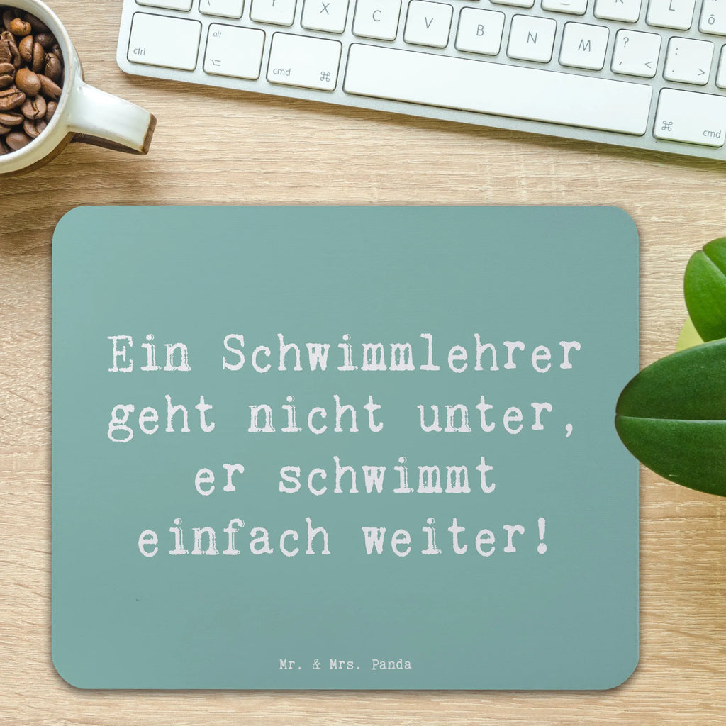 Mauspad Spruch Schwimmlehrer Motivation Mousepad, Computer zubehör, Büroausstattung, PC Zubehör, Arbeitszimmer, Mauspad, Einzigartiges Mauspad, Designer Mauspad, Mausunterlage, Mauspad Büro, Beruf, Ausbildung, Jubiläum, Abschied, Rente, Kollege, Kollegin, Geschenk, Schenken, Arbeitskollege, Mitarbeiter, Firma, Danke, Dankeschön