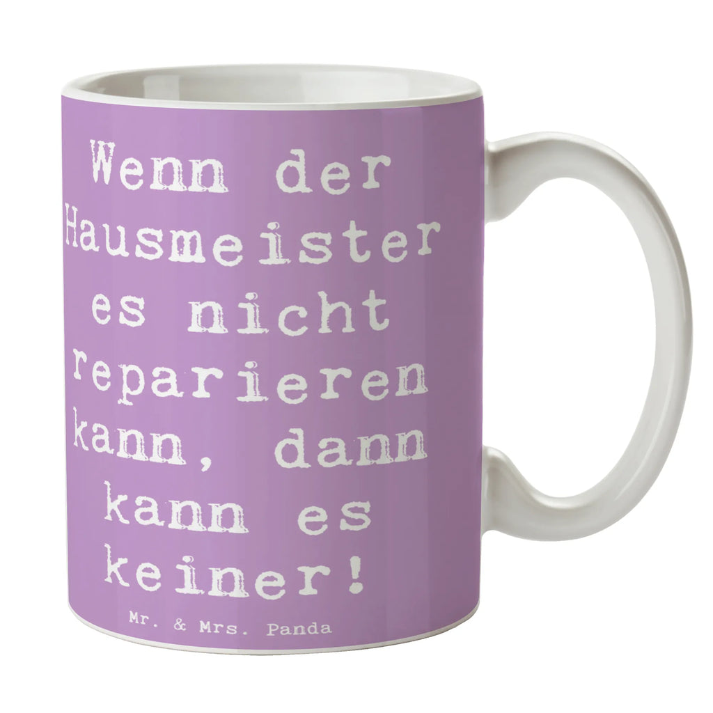 Mug Saying Wenn der Hausmeister es nicht reparieren kann, dann kann es keiner! Tasse, Kaffeetasse, Teetasse, Becher, Kaffeebecher, Teebecher, Keramiktasse, Porzellantasse, Büro Tasse, Geschenk Tasse, Tasse Sprüche, Tasse Motive, Kaffeetassen, Tasse bedrucken, Designer Tasse, Cappuccino Tassen, Schöne Teetassen, Beruf, Ausbildung, Jubiläum, Abschied, Rente, Kollege, Kollegin, Geschenk, Schenken, Arbeitskollege, Mitarbeiter, Firma, Danke, Dankeschön