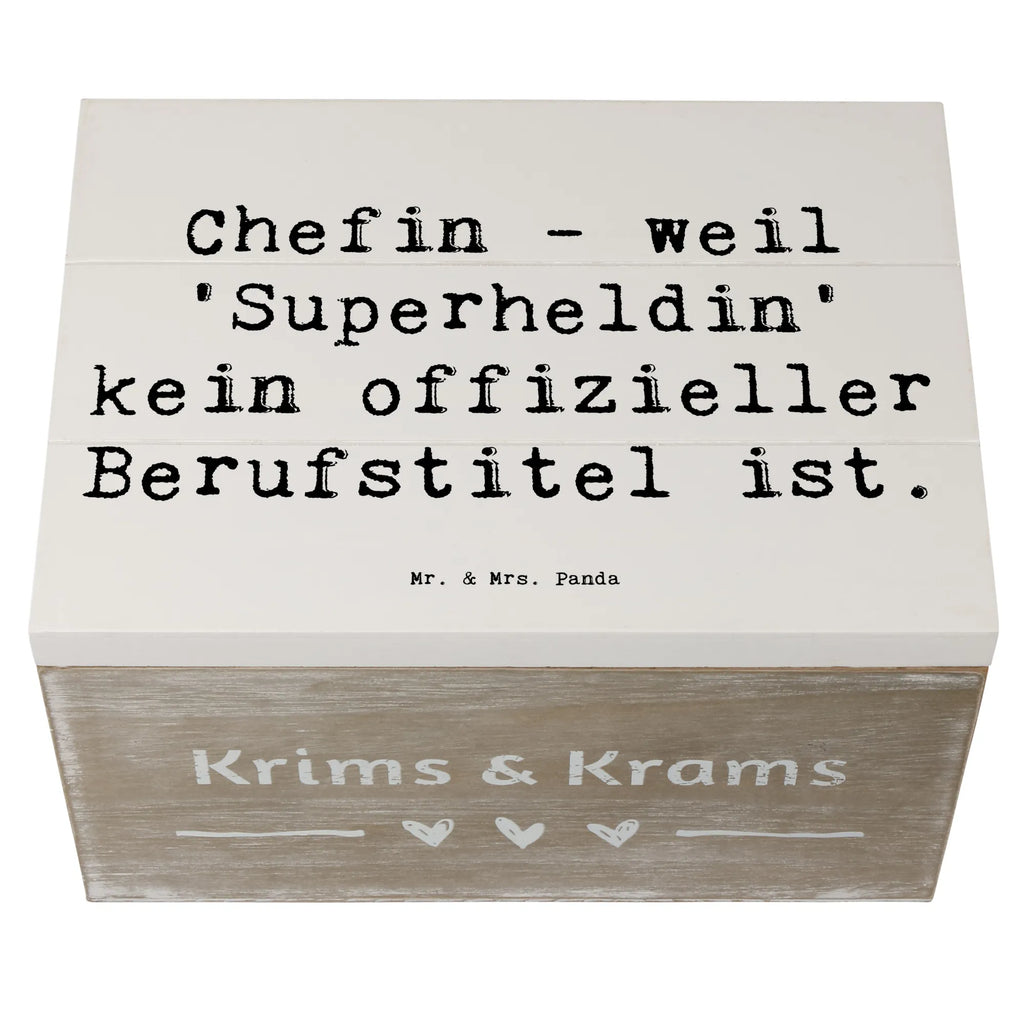 Holzkiste Spruch Chefin - weil 'Superheldin' kein offizieller Berufstitel ist. Holzkiste, Kiste, Schatzkiste, Truhe, Schatulle, XXL, Erinnerungsbox, Erinnerungskiste, Dekokiste, Aufbewahrungsbox, Geschenkbox, Geschenkdose, Beruf, Ausbildung, Jubiläum, Abschied, Rente, Kollege, Kollegin, Geschenk, Schenken, Arbeitskollege, Mitarbeiter, Firma, Danke, Dankeschön