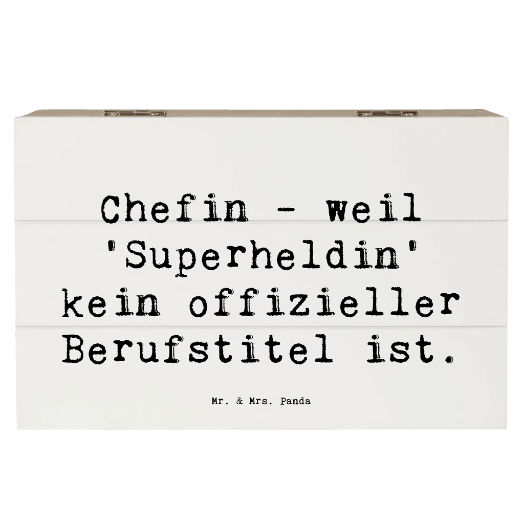 Holzkiste Spruch Chefin - weil 'Superheldin' kein offizieller Berufstitel ist. Holzkiste, Kiste, Schatzkiste, Truhe, Schatulle, XXL, Erinnerungsbox, Erinnerungskiste, Dekokiste, Aufbewahrungsbox, Geschenkbox, Geschenkdose, Beruf, Ausbildung, Jubiläum, Abschied, Rente, Kollege, Kollegin, Geschenk, Schenken, Arbeitskollege, Mitarbeiter, Firma, Danke, Dankeschön