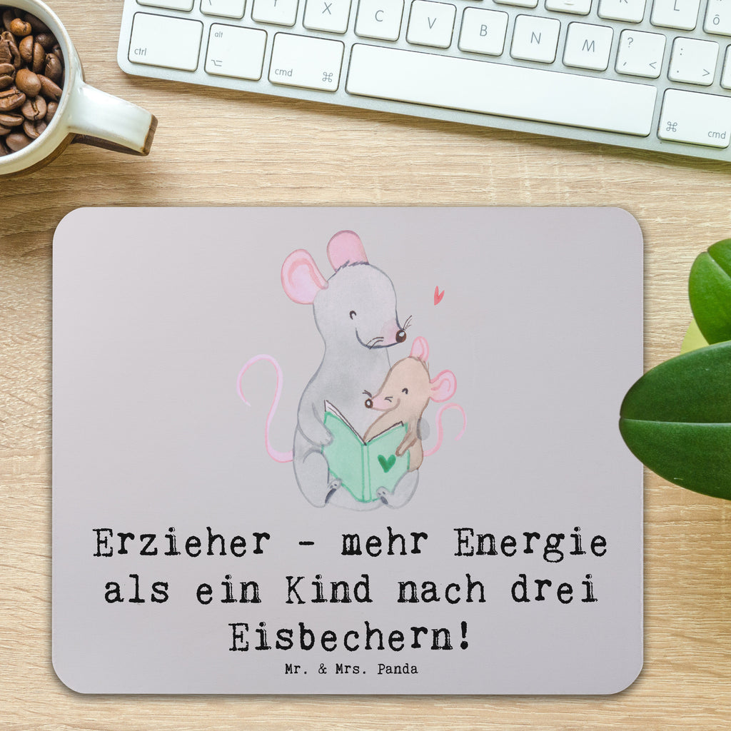 Mauspad Erzieher Energie Mousepad, Computer zubehör, Büroausstattung, PC Zubehör, Arbeitszimmer, Mauspad, Einzigartiges Mauspad, Designer Mauspad, Mausunterlage, Mauspad Büro, Beruf, Ausbildung, Jubiläum, Abschied, Rente, Kollege, Kollegin, Geschenk, Schenken, Arbeitskollege, Mitarbeiter, Firma, Danke, Dankeschön