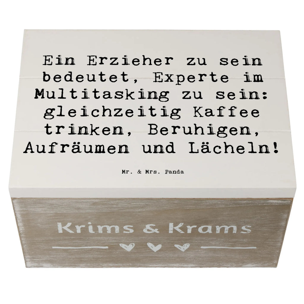 Holzkiste Spruch Multitasking Erzieher Holzkiste, Kiste, Schatzkiste, Truhe, Schatulle, XXL, Erinnerungsbox, Erinnerungskiste, Dekokiste, Aufbewahrungsbox, Geschenkbox, Geschenkdose, Beruf, Ausbildung, Jubiläum, Abschied, Rente, Kollege, Kollegin, Geschenk, Schenken, Arbeitskollege, Mitarbeiter, Firma, Danke, Dankeschön