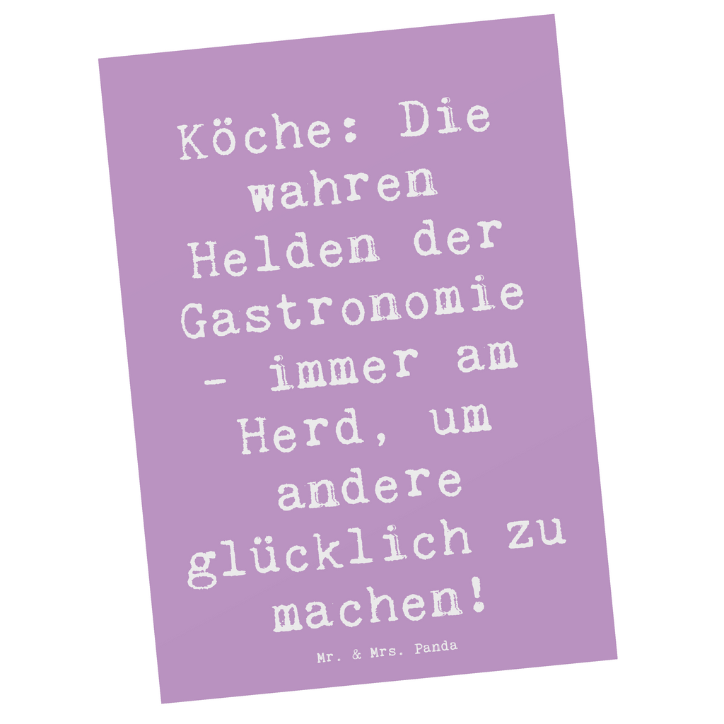 Postkarte Spruch Köche: Die wahren Helden der Gastronomie - immer am Herd, um andere glücklich zu machen! Postkarte, Karte, Geschenkkarte, Grußkarte, Einladung, Ansichtskarte, Geburtstagskarte, Einladungskarte, Dankeskarte, Ansichtskarten, Einladung Geburtstag, Einladungskarten Geburtstag, Beruf, Ausbildung, Jubiläum, Abschied, Rente, Kollege, Kollegin, Geschenk, Schenken, Arbeitskollege, Mitarbeiter, Firma, Danke, Dankeschön