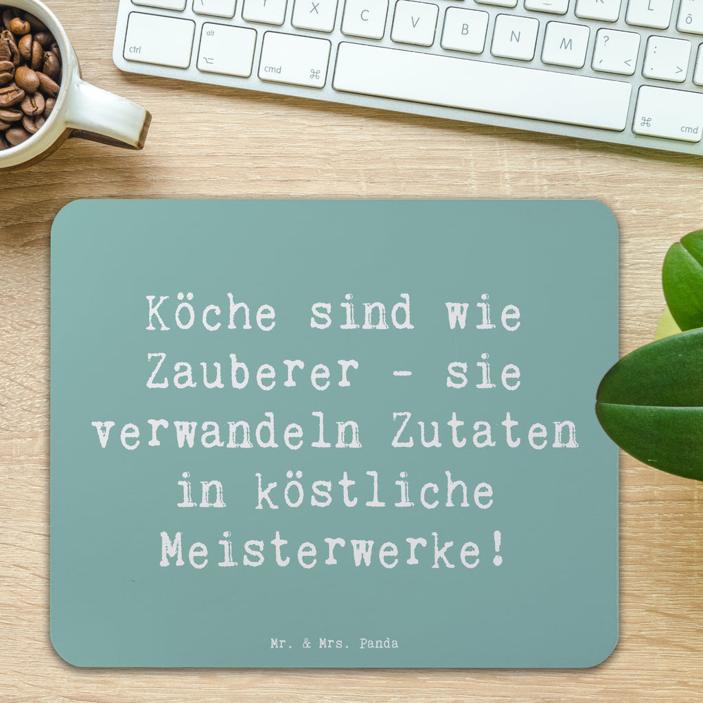 Mauspad Spruch Köche sind wie Zauberer - sie verwandeln Zutaten in köstliche Meisterwerke! Mousepad, Computer zubehör, Büroausstattung, PC Zubehör, Arbeitszimmer, Mauspad, Einzigartiges Mauspad, Designer Mauspad, Mausunterlage, Mauspad Büro, Beruf, Ausbildung, Jubiläum, Abschied, Rente, Kollege, Kollegin, Geschenk, Schenken, Arbeitskollege, Mitarbeiter, Firma, Danke, Dankeschön