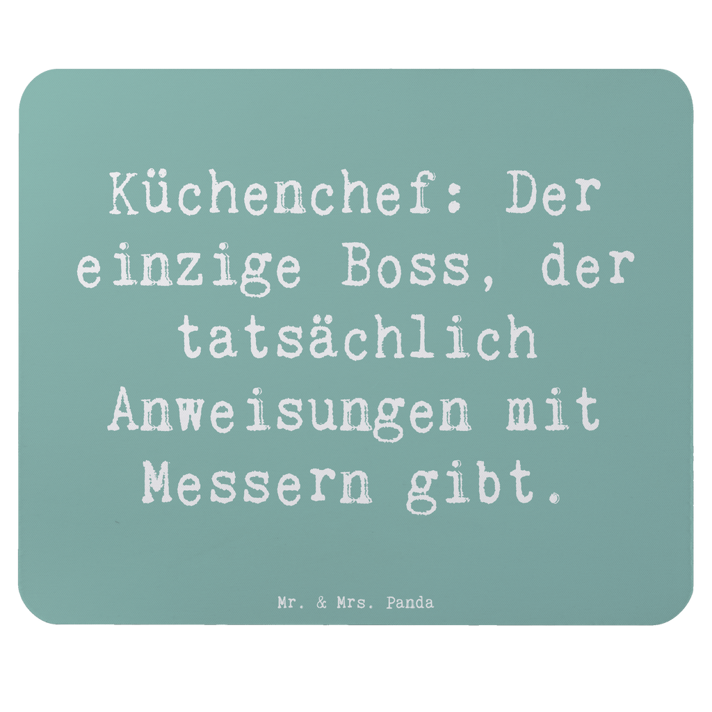 Mauspad Spruch Küchenchef: Der einzige Boss, der tatsächlich Anweisungen mit Messern gibt. Mousepad, Computer zubehör, Büroausstattung, PC Zubehör, Arbeitszimmer, Mauspad, Einzigartiges Mauspad, Designer Mauspad, Mausunterlage, Mauspad Büro, Beruf, Ausbildung, Jubiläum, Abschied, Rente, Kollege, Kollegin, Geschenk, Schenken, Arbeitskollege, Mitarbeiter, Firma, Danke, Dankeschön