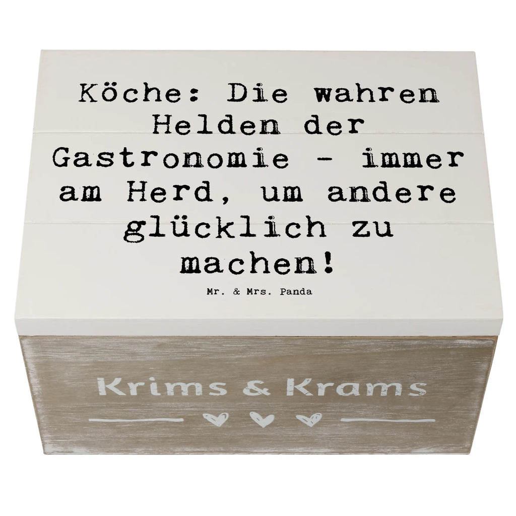 Holzkiste Spruch Köche: Die wahren Helden der Gastronomie - immer am Herd, um andere glücklich zu machen! Holzkiste, Kiste, Schatzkiste, Truhe, Schatulle, XXL, Erinnerungsbox, Erinnerungskiste, Dekokiste, Aufbewahrungsbox, Geschenkbox, Geschenkdose, Beruf, Ausbildung, Jubiläum, Abschied, Rente, Kollege, Kollegin, Geschenk, Schenken, Arbeitskollege, Mitarbeiter, Firma, Danke, Dankeschön