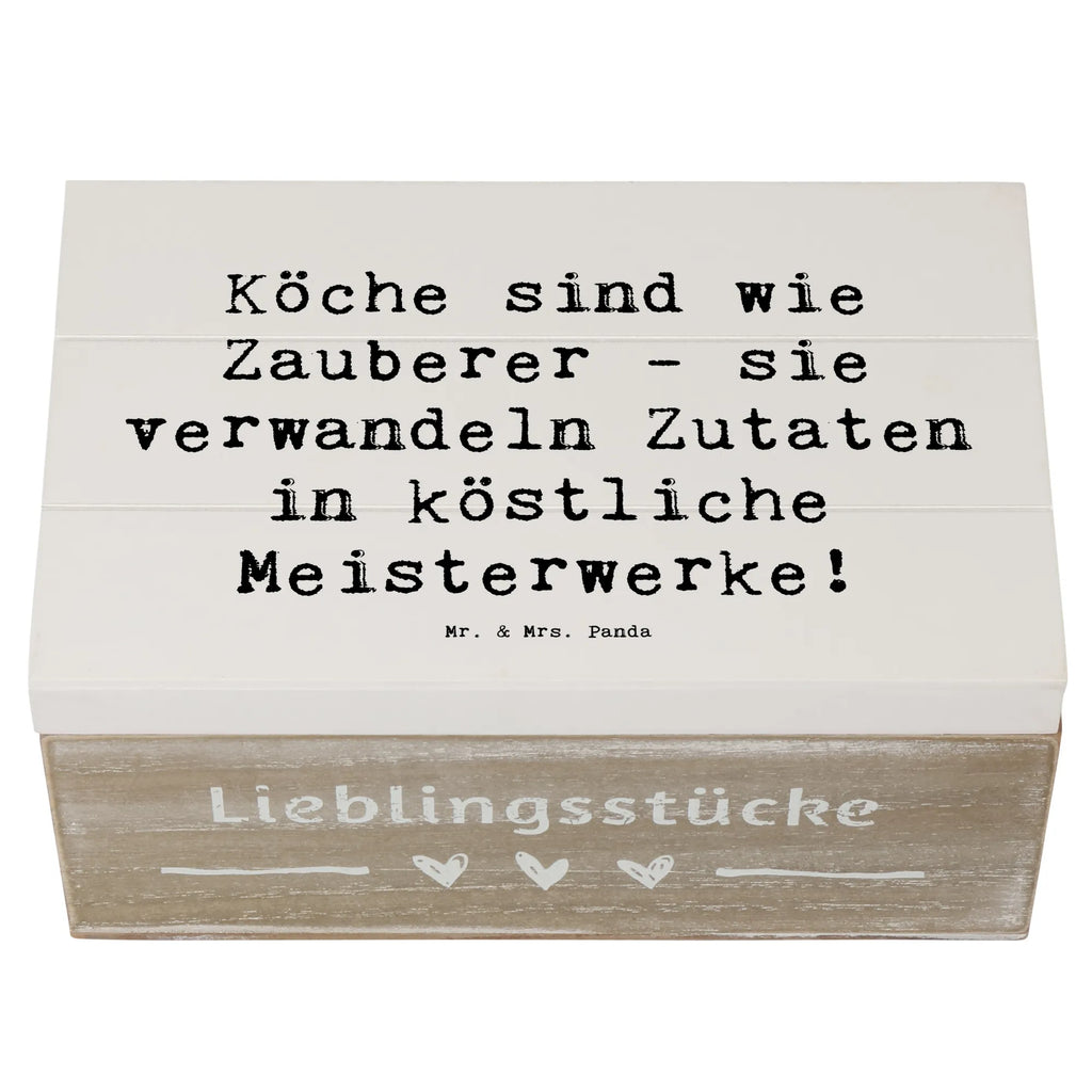 Holzkiste Spruch Köche sind wie Zauberer - sie verwandeln Zutaten in köstliche Meisterwerke! Holzkiste, Kiste, Schatzkiste, Truhe, Schatulle, XXL, Erinnerungsbox, Erinnerungskiste, Dekokiste, Aufbewahrungsbox, Geschenkbox, Geschenkdose, Beruf, Ausbildung, Jubiläum, Abschied, Rente, Kollege, Kollegin, Geschenk, Schenken, Arbeitskollege, Mitarbeiter, Firma, Danke, Dankeschön