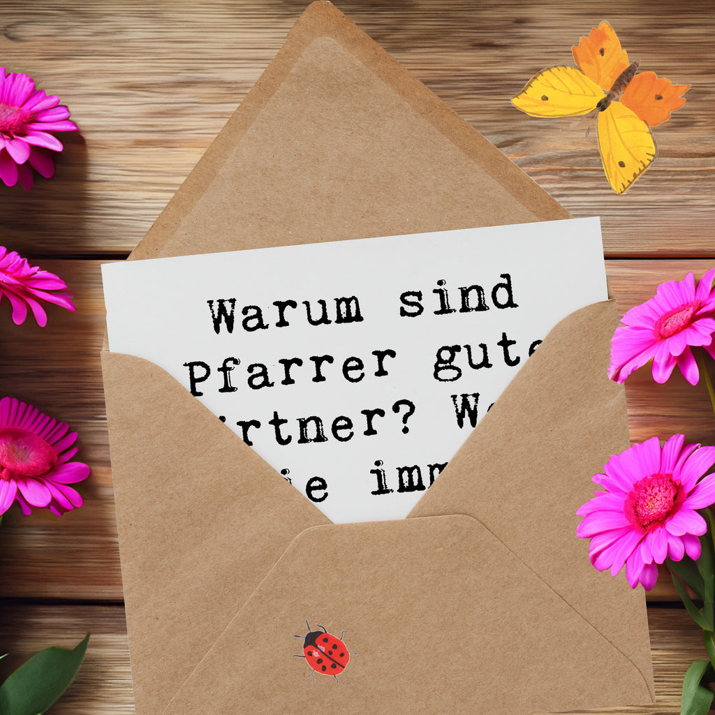 Deluxe Karte Spruch Pfarrer Gärtner Karte, Grußkarte, Klappkarte, Einladungskarte, Glückwunschkarte, Hochzeitskarte, Geburtstagskarte, Hochwertige Grußkarte, Hochwertige Klappkarte, Beruf, Ausbildung, Jubiläum, Abschied, Rente, Kollege, Kollegin, Geschenk, Schenken, Arbeitskollege, Mitarbeiter, Firma, Danke, Dankeschön