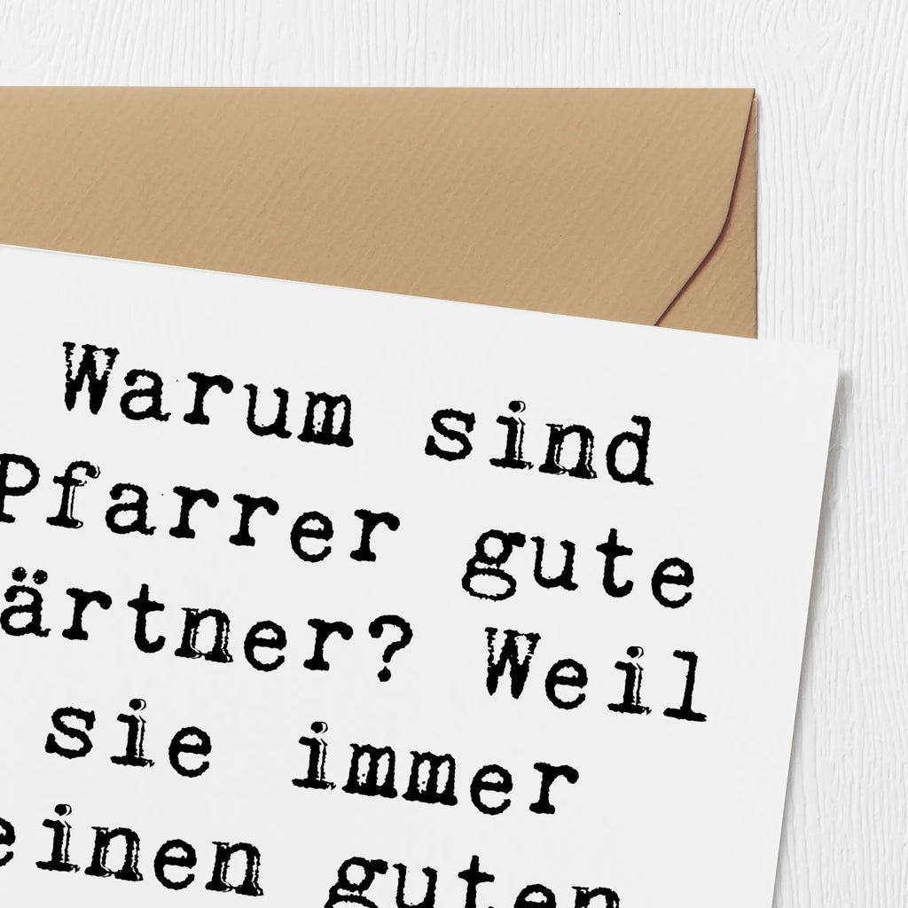 Deluxe Karte Spruch Pfarrer Gärtner Karte, Grußkarte, Klappkarte, Einladungskarte, Glückwunschkarte, Hochzeitskarte, Geburtstagskarte, Hochwertige Grußkarte, Hochwertige Klappkarte, Beruf, Ausbildung, Jubiläum, Abschied, Rente, Kollege, Kollegin, Geschenk, Schenken, Arbeitskollege, Mitarbeiter, Firma, Danke, Dankeschön