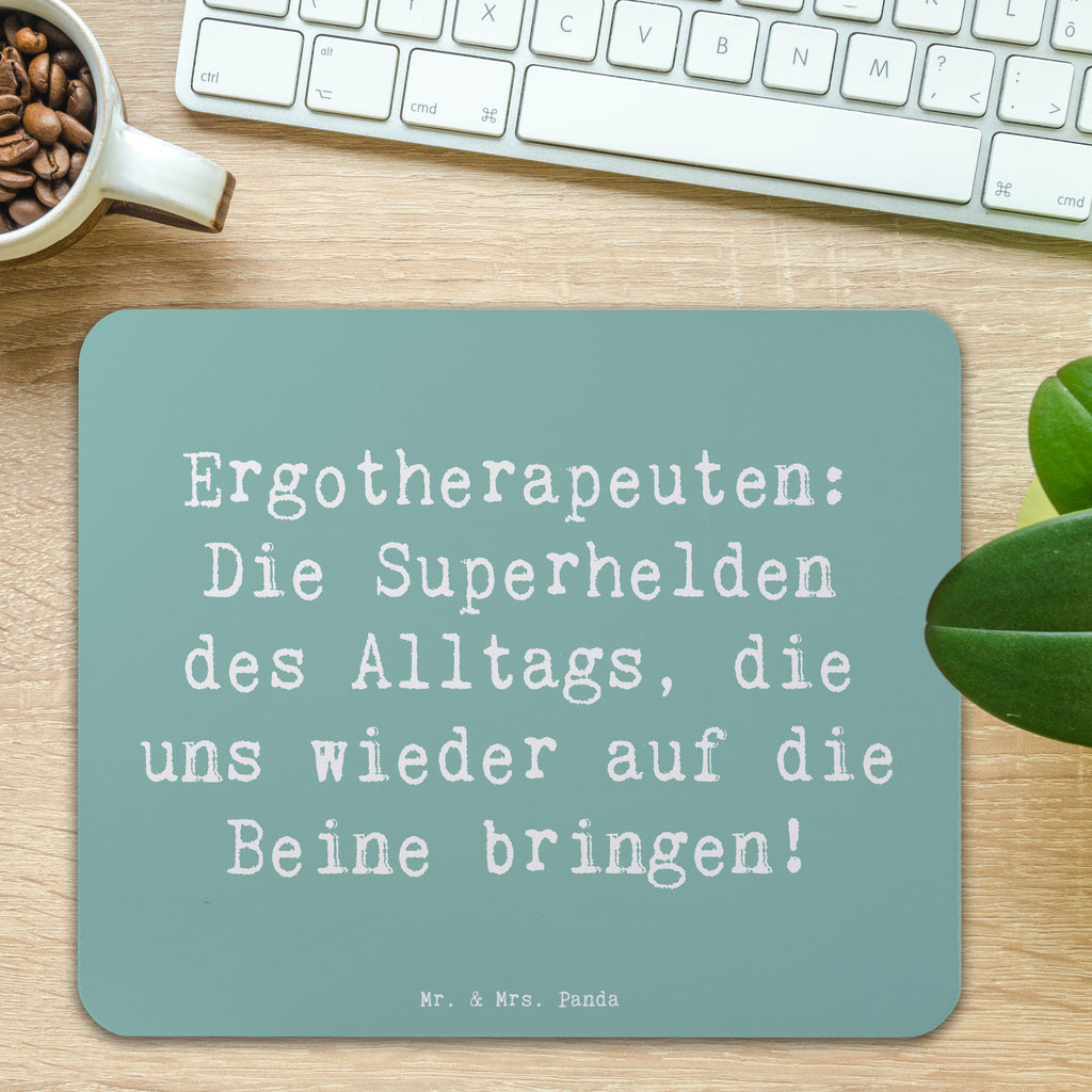 Mauspad Spruch Ergotherapeutin Superhelden Mousepad, Computer zubehör, Büroausstattung, PC Zubehör, Arbeitszimmer, Mauspad, Einzigartiges Mauspad, Designer Mauspad, Mausunterlage, Mauspad Büro, Beruf, Ausbildung, Jubiläum, Abschied, Rente, Kollege, Kollegin, Geschenk, Schenken, Arbeitskollege, Mitarbeiter, Firma, Danke, Dankeschön