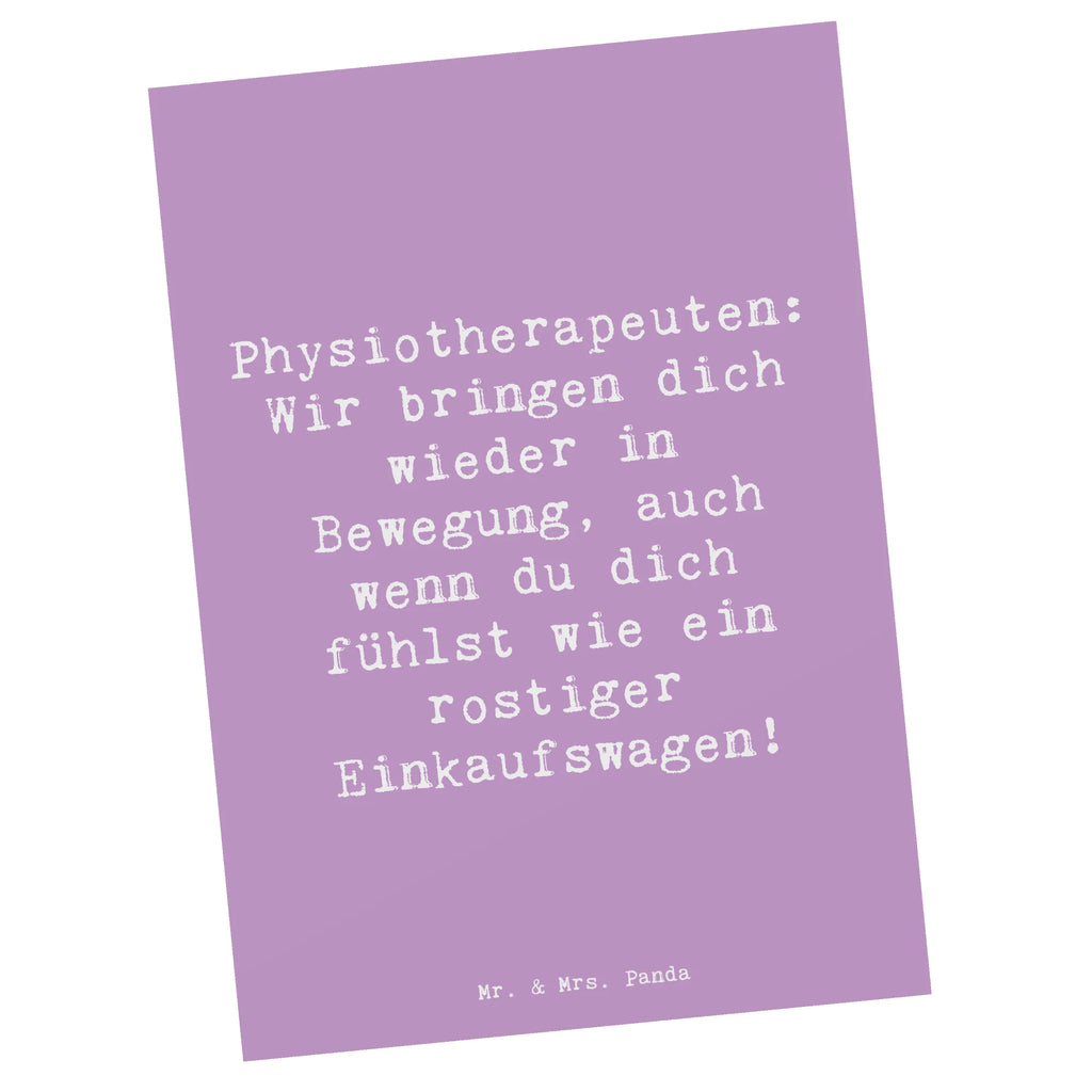 Postkarte Spruch Physiotherapeut Bewegung Postkarte, Karte, Geschenkkarte, Grußkarte, Einladung, Ansichtskarte, Geburtstagskarte, Einladungskarte, Dankeskarte, Ansichtskarten, Einladung Geburtstag, Einladungskarten Geburtstag, Beruf, Ausbildung, Jubiläum, Abschied, Rente, Kollege, Kollegin, Geschenk, Schenken, Arbeitskollege, Mitarbeiter, Firma, Danke, Dankeschön