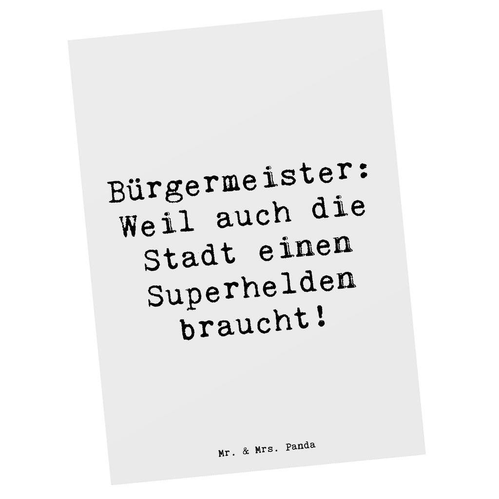 Postkarte Spruch Bürgermeister Superheld Postkarte, Karte, Geschenkkarte, Grußkarte, Einladung, Ansichtskarte, Geburtstagskarte, Einladungskarte, Dankeskarte, Ansichtskarten, Einladung Geburtstag, Einladungskarten Geburtstag, Beruf, Ausbildung, Jubiläum, Abschied, Rente, Kollege, Kollegin, Geschenk, Schenken, Arbeitskollege, Mitarbeiter, Firma, Danke, Dankeschön