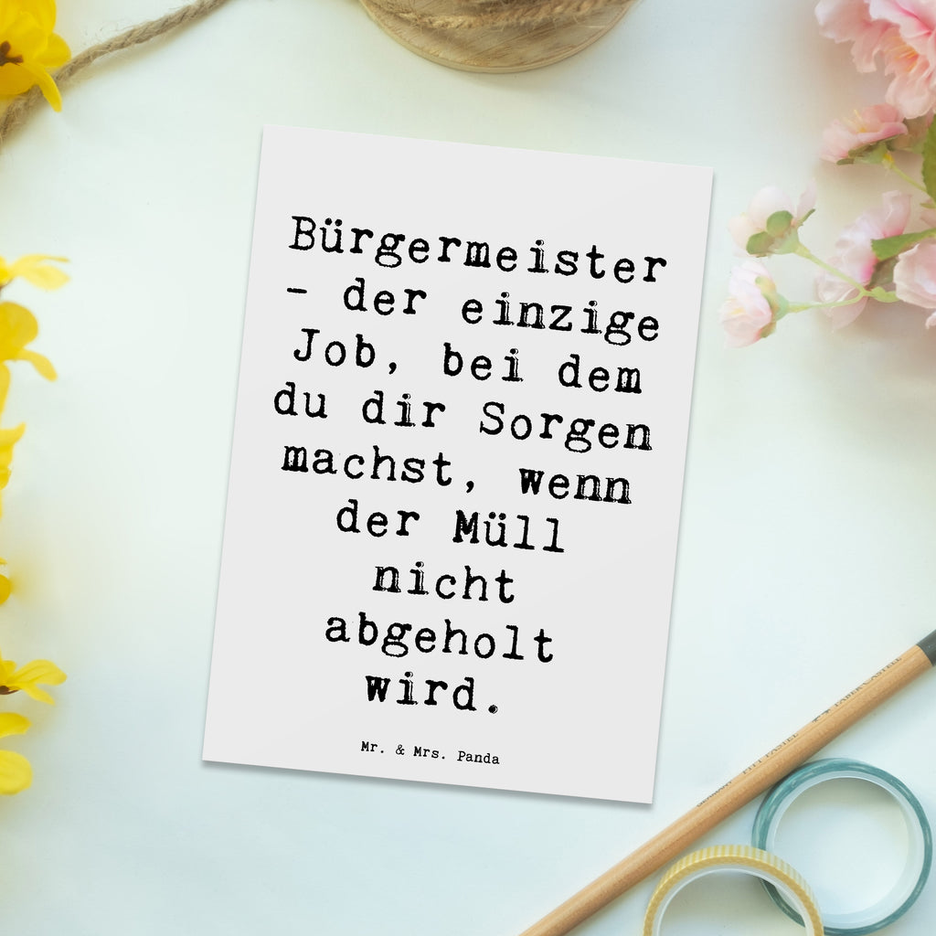 Postkarte Spruch Bürgermeister Job Postkarte, Karte, Geschenkkarte, Grußkarte, Einladung, Ansichtskarte, Geburtstagskarte, Einladungskarte, Dankeskarte, Ansichtskarten, Einladung Geburtstag, Einladungskarten Geburtstag, Beruf, Ausbildung, Jubiläum, Abschied, Rente, Kollege, Kollegin, Geschenk, Schenken, Arbeitskollege, Mitarbeiter, Firma, Danke, Dankeschön