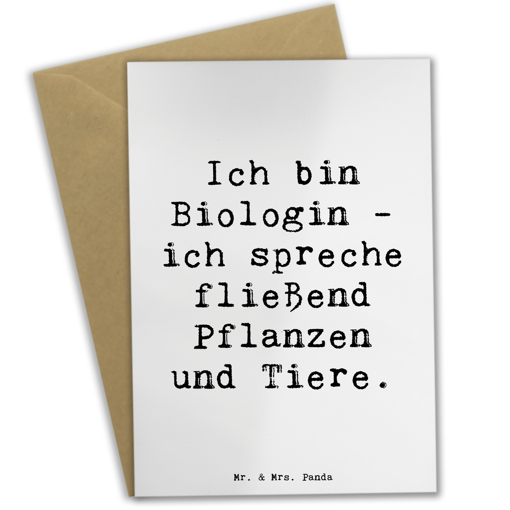 Grußkarte Spruch Sprechende Biologin Grußkarte, Klappkarte, Einladungskarte, Glückwunschkarte, Hochzeitskarte, Geburtstagskarte, Karte, Ansichtskarten, Beruf, Ausbildung, Jubiläum, Abschied, Rente, Kollege, Kollegin, Geschenk, Schenken, Arbeitskollege, Mitarbeiter, Firma, Danke, Dankeschön