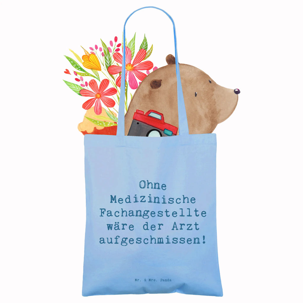 Tragetasche Spruch Ohne Medizinische Fachangestellte wäre der Arzt aufgeschmissen! Beuteltasche, Beutel, Einkaufstasche, Jutebeutel, Stoffbeutel, Tasche, Shopper, Umhängetasche, Strandtasche, Schultertasche, Stofftasche, Tragetasche, Badetasche, Jutetasche, Einkaufstüte, Laptoptasche, Beruf, Ausbildung, Jubiläum, Abschied, Rente, Kollege, Kollegin, Geschenk, Schenken, Arbeitskollege, Mitarbeiter, Firma, Danke, Dankeschön