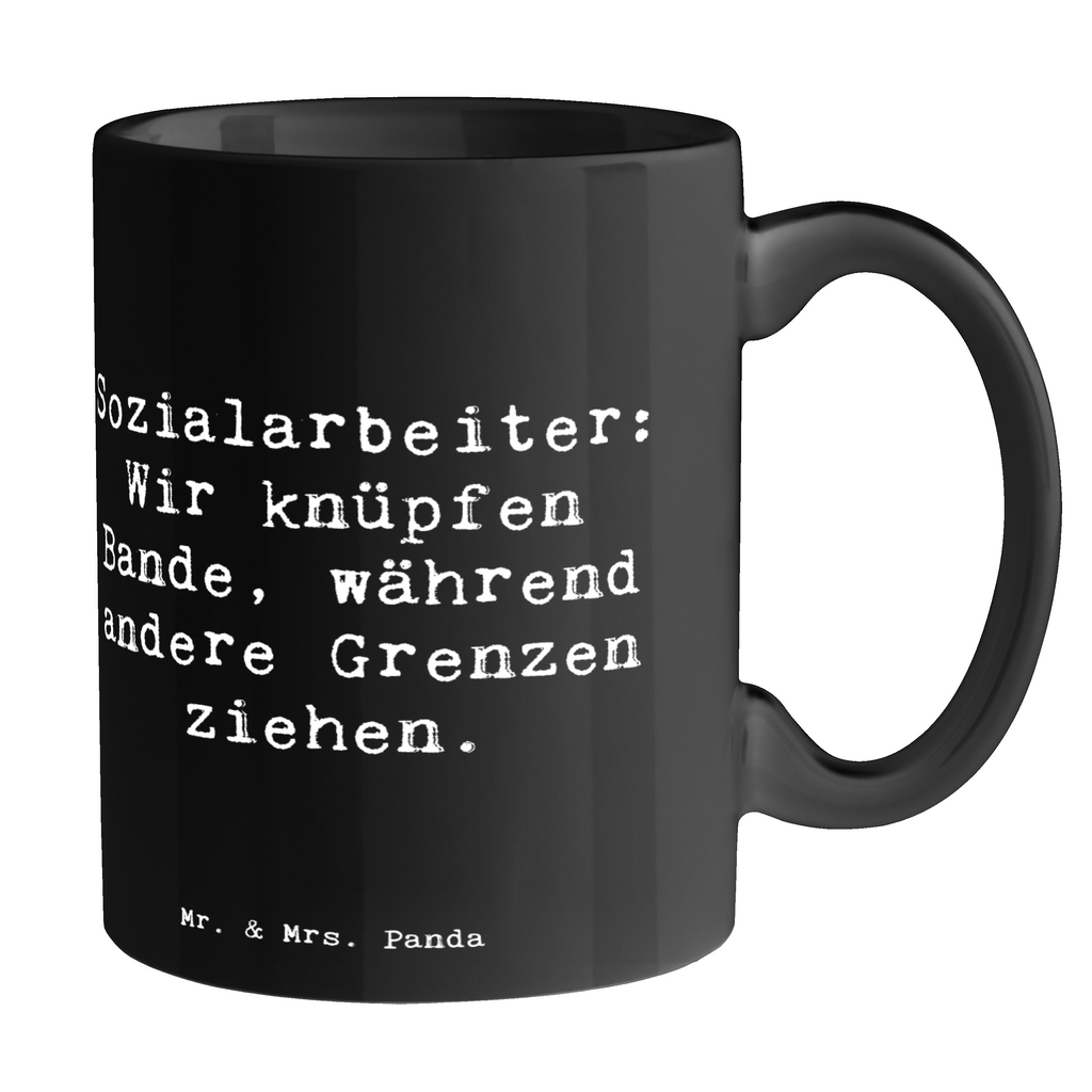 Tasse Spruch Sozialarbeiterin Bande knüpfen Tasse, Kaffeetasse, Teetasse, Becher, Kaffeebecher, Teebecher, Keramiktasse, Porzellantasse, Büro Tasse, Geschenk Tasse, Tasse Sprüche, Tasse Motive, Kaffeetassen, Tasse bedrucken, Designer Tasse, Cappuccino Tassen, Schöne Teetassen, Beruf, Ausbildung, Jubiläum, Abschied, Rente, Kollege, Kollegin, Geschenk, Schenken, Arbeitskollege, Mitarbeiter, Firma, Danke, Dankeschön