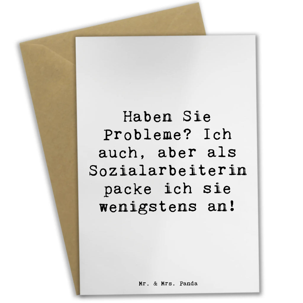 Grußkarte Spruch Sozialarbeiterin Probleme Grußkarte, Klappkarte, Einladungskarte, Glückwunschkarte, Hochzeitskarte, Geburtstagskarte, Karte, Ansichtskarten, Beruf, Ausbildung, Jubiläum, Abschied, Rente, Kollege, Kollegin, Geschenk, Schenken, Arbeitskollege, Mitarbeiter, Firma, Danke, Dankeschön