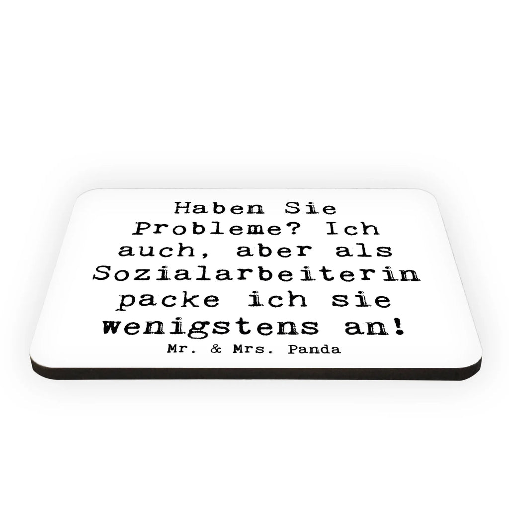 Magnet Spruch Sozialarbeiterin Probleme Kühlschrankmagnet, Pinnwandmagnet, Souvenir Magnet, Motivmagnete, Dekomagnet, Whiteboard Magnet, Notiz Magnet, Kühlschrank Dekoration, Beruf, Ausbildung, Jubiläum, Abschied, Rente, Kollege, Kollegin, Geschenk, Schenken, Arbeitskollege, Mitarbeiter, Firma, Danke, Dankeschön