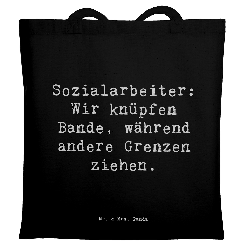 Tragetasche Spruch Sozialarbeiterin Bande knüpfen Beuteltasche, Beutel, Einkaufstasche, Jutebeutel, Stoffbeutel, Tasche, Shopper, Umhängetasche, Strandtasche, Schultertasche, Stofftasche, Tragetasche, Badetasche, Jutetasche, Einkaufstüte, Laptoptasche, Beruf, Ausbildung, Jubiläum, Abschied, Rente, Kollege, Kollegin, Geschenk, Schenken, Arbeitskollege, Mitarbeiter, Firma, Danke, Dankeschön