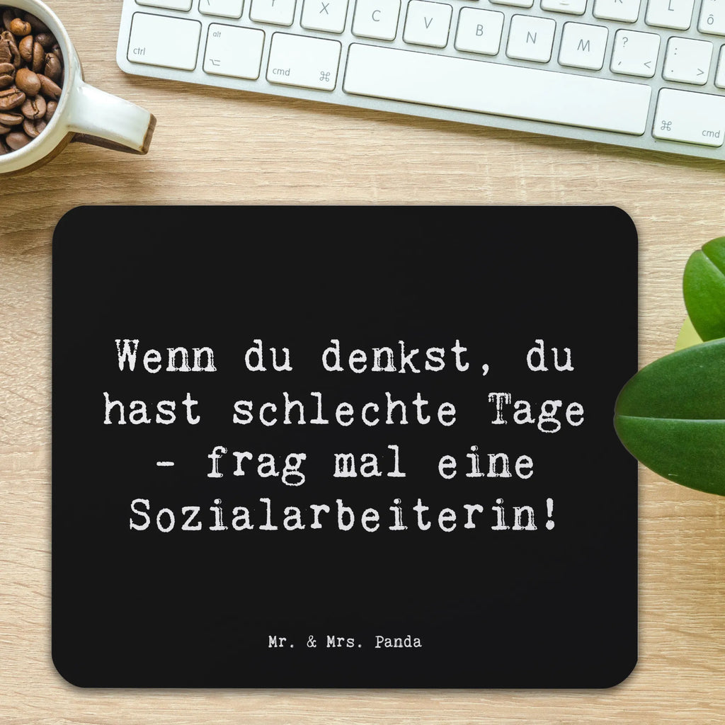 Mauspad Spruch Sozialarbeiterin Stärketage Mousepad, Computer zubehör, Büroausstattung, PC Zubehör, Arbeitszimmer, Mauspad, Einzigartiges Mauspad, Designer Mauspad, Mausunterlage, Mauspad Büro, Beruf, Ausbildung, Jubiläum, Abschied, Rente, Kollege, Kollegin, Geschenk, Schenken, Arbeitskollege, Mitarbeiter, Firma, Danke, Dankeschön