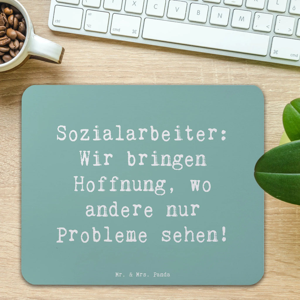 Mauspad Spruch Sozialarbeiterin Hoffnungsträger Mousepad, Computer zubehör, Büroausstattung, PC Zubehör, Arbeitszimmer, Mauspad, Einzigartiges Mauspad, Designer Mauspad, Mausunterlage, Mauspad Büro, Beruf, Ausbildung, Jubiläum, Abschied, Rente, Kollege, Kollegin, Geschenk, Schenken, Arbeitskollege, Mitarbeiter, Firma, Danke, Dankeschön