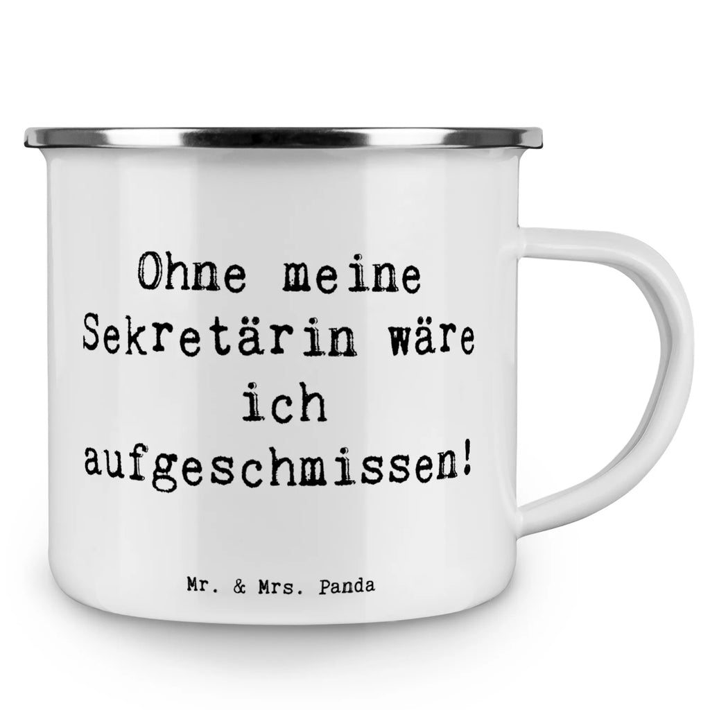 Camping Emaille Tasse Spruch Ohne meine Sekretärin wäre ich aufgeschmissen! Campingtasse, Trinkbecher, Metalltasse, Outdoor Tasse, Emaille Trinkbecher, Blechtasse Outdoor, Emaille Campingbecher, Edelstahl Trinkbecher, Metalltasse für Camping, Kaffee Blechtasse, Camping Tasse Metall, Emaille Tasse, Emaille Becher, Tasse Camping, Tasse Emaille, Emaille Tassen, Camping Becher, Metall Tasse, Camping Tassen, Blechtasse, Emaille Tasse Camping, Camping Tasse Emaille, Emailletasse, Camping Tassen Emaille, Campingbecher, Blechtassen, Outdoor Becher, Campingtassen, Emaille Becher Camping, Camping Becher Edelstahl, Beruf, Ausbildung, Jubiläum, Abschied, Rente, Kollege, Kollegin, Geschenk, Schenken, Arbeitskollege, Mitarbeiter, Firma, Danke, Dankeschön