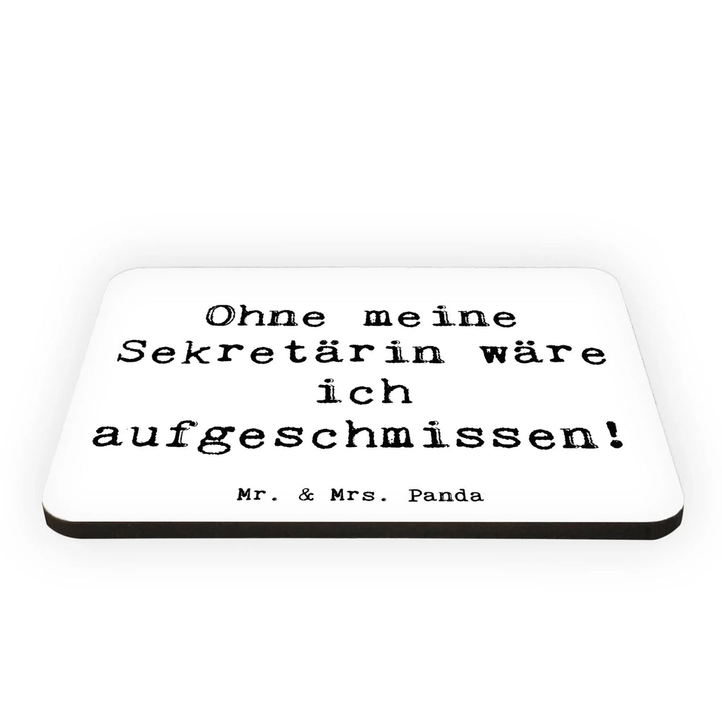 Magnet Spruch Ohne meine Sekretärin wäre ich aufgeschmissen! Kühlschrankmagnet, Pinnwandmagnet, Souvenir Magnet, Motivmagnete, Dekomagnet, Whiteboard Magnet, Notiz Magnet, Kühlschrank Dekoration, Beruf, Ausbildung, Jubiläum, Abschied, Rente, Kollege, Kollegin, Geschenk, Schenken, Arbeitskollege, Mitarbeiter, Firma, Danke, Dankeschön