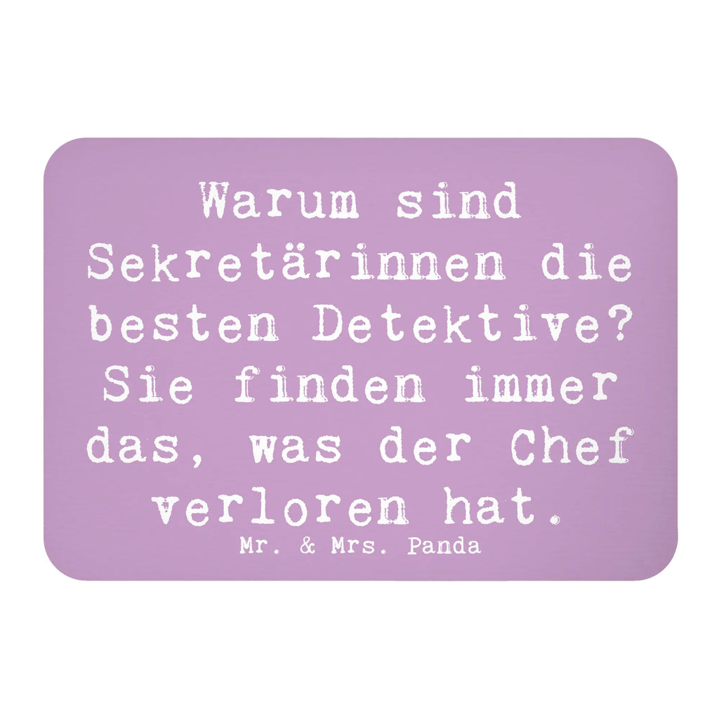 Magnet Spruch Warum sind Sekretärinnen die besten Detektive? Sie finden immer das, was der Chef verloren hat. Kühlschrankmagnet, Pinnwandmagnet, Souvenir Magnet, Motivmagnete, Dekomagnet, Whiteboard Magnet, Notiz Magnet, Kühlschrank Dekoration, Beruf, Ausbildung, Jubiläum, Abschied, Rente, Kollege, Kollegin, Geschenk, Schenken, Arbeitskollege, Mitarbeiter, Firma, Danke, Dankeschön