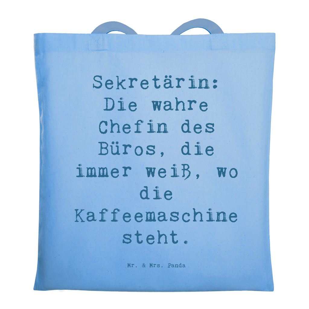 Tragetasche Spruch Sekretärin: Die wahre Chefin des Büros, die immer weiß, wo die Kaffeemaschine steht. Beuteltasche, Beutel, Einkaufstasche, Jutebeutel, Stoffbeutel, Tasche, Shopper, Umhängetasche, Strandtasche, Schultertasche, Stofftasche, Tragetasche, Badetasche, Jutetasche, Einkaufstüte, Laptoptasche, Beruf, Ausbildung, Jubiläum, Abschied, Rente, Kollege, Kollegin, Geschenk, Schenken, Arbeitskollege, Mitarbeiter, Firma, Danke, Dankeschön