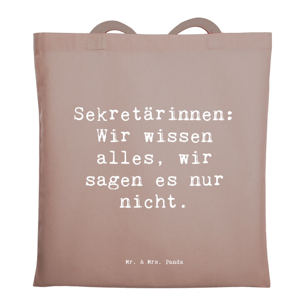 Tragetasche Spruch Sekretärinnen: Wir wissen alles, wir sagen es nur nicht. Beuteltasche, Beutel, Einkaufstasche, Jutebeutel, Stoffbeutel, Tasche, Shopper, Umhängetasche, Strandtasche, Schultertasche, Stofftasche, Tragetasche, Badetasche, Jutetasche, Einkaufstüte, Laptoptasche, Beruf, Ausbildung, Jubiläum, Abschied, Rente, Kollege, Kollegin, Geschenk, Schenken, Arbeitskollege, Mitarbeiter, Firma, Danke, Dankeschön