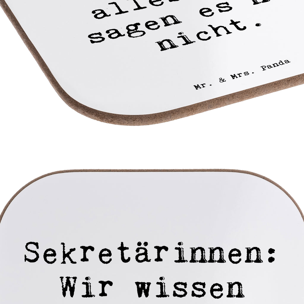 Untersetzer Spruch Sekretärinnen: Wir wissen alles, wir sagen es nur nicht. Untersetzer, Bierdeckel, Glasuntersetzer, Untersetzer Gläser, Getränkeuntersetzer, Untersetzer aus Holz, Untersetzer für Gläser, Korkuntersetzer, Untersetzer Holz, Holzuntersetzer, Tassen Untersetzer, Untersetzer Design, Beruf, Ausbildung, Jubiläum, Abschied, Rente, Kollege, Kollegin, Geschenk, Schenken, Arbeitskollege, Mitarbeiter, Firma, Danke, Dankeschön